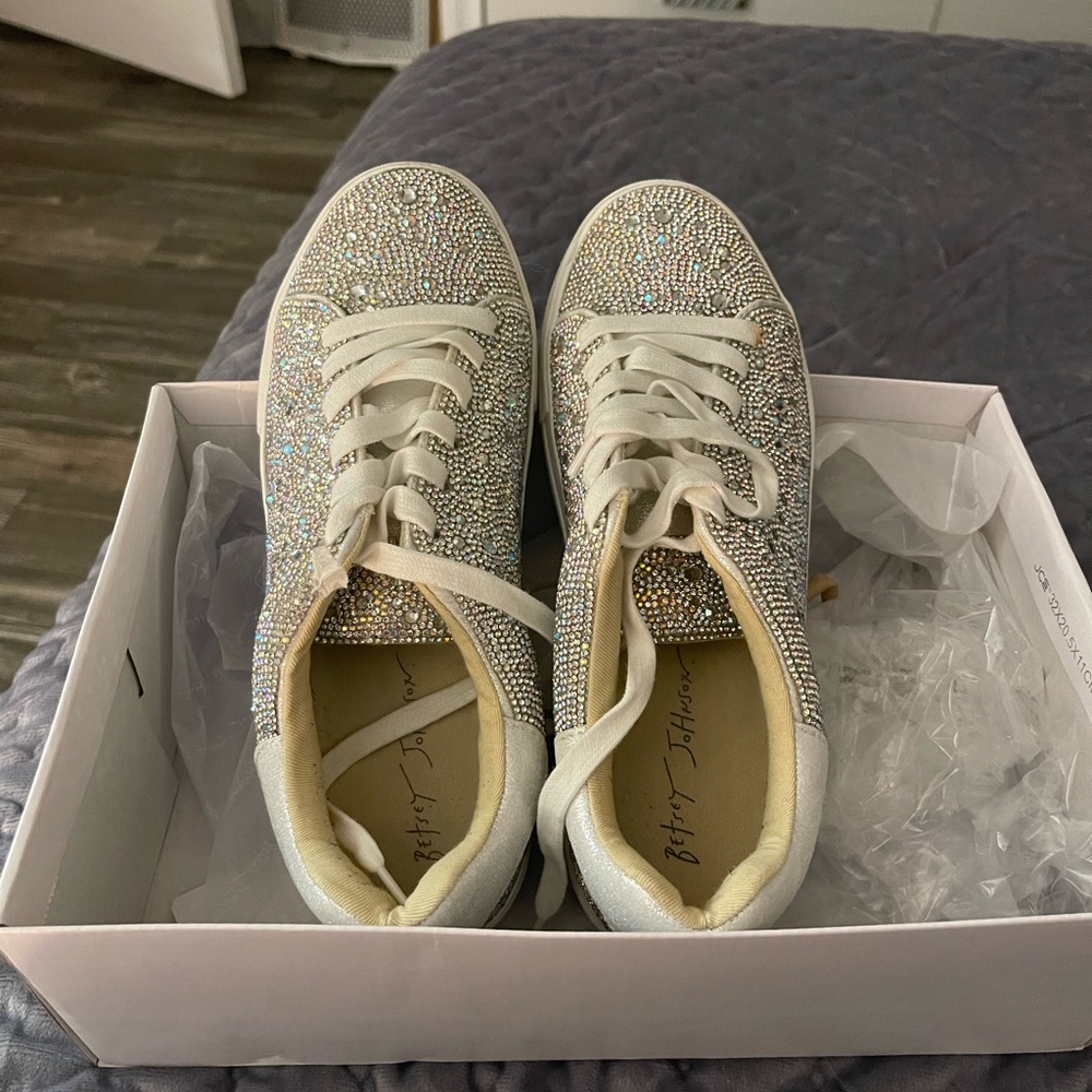 Betsy Johnson Wedding Sneakers